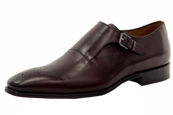  Mezlan Men's Serna Leather Monk Strap Oxfords Shoes 