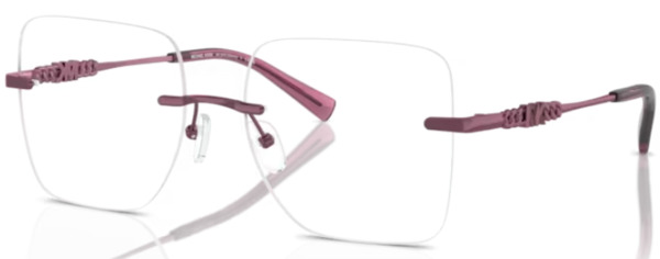  Michael Kors MK3078 Eyeglasses Women's Rimless Square Shape 