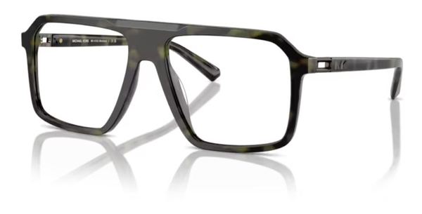  Michael Kors Montreux MK4123U Eyeglasses Men's Full Rim Square Shape 