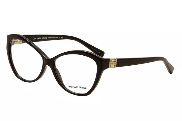  Michael Kors Women's Eyeglasses Lido 4001MB 4001-MB Cat Eye Optical Frame 