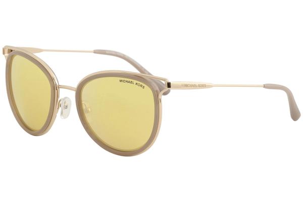 Michael Kors Women's Havana MK1025 MK/1025 Fashion Round Sunglasses