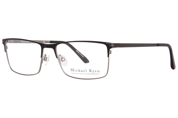 Michael Ryen MR-296 Eyeglasses Men's Full Rim Rectangle Shape