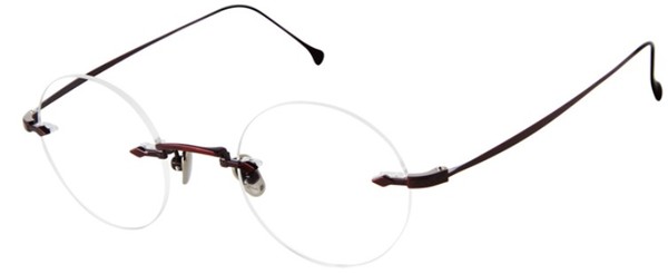  Minamoto 31022 Eyeglasses Rimless Round Shape 