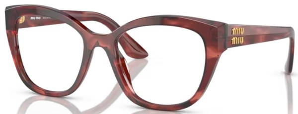  Miu Miu MU 05XV Eyeglasses Women's Full Rim Square Shape 