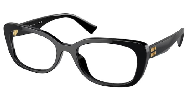  Miu Miu MU-07VV Eyeglasses Women's Full Rim Rectangle Shape 