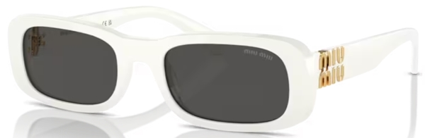  Miu Miu MU 08ZS Sunglasses Women's Rectangle Shape 