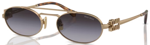 Miu Miu MU 54ZS Sunglasses Women's Oval Shape