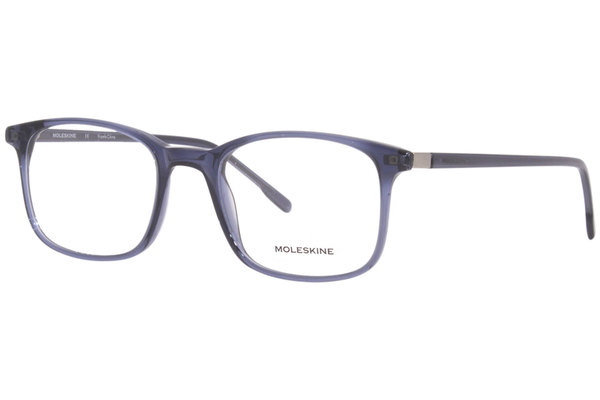  Moleskine MO1158 Eyeglasses Men's Full Rim Rectangle Shape 