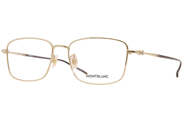 Mont Blanc MB0140OK Eyeglasses Men's Full Rim Rectangular Optical Frame