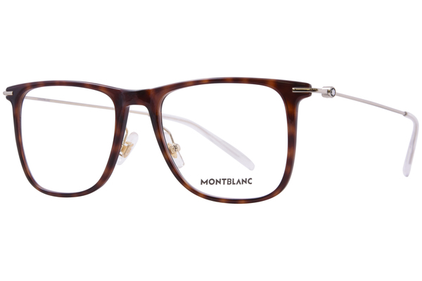  Mont Blanc MB0206O Eyeglasses Men's Full Rim Square Shape 