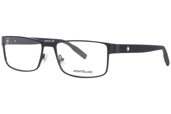  Mont Blanc MB0210O Eyeglasses Men's Full Rim Rectangle Shape 