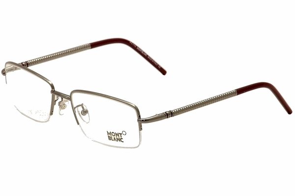  Mont Blanc Men's Eyeglasses MB440 MB/440 Half Rim Optical Frame 