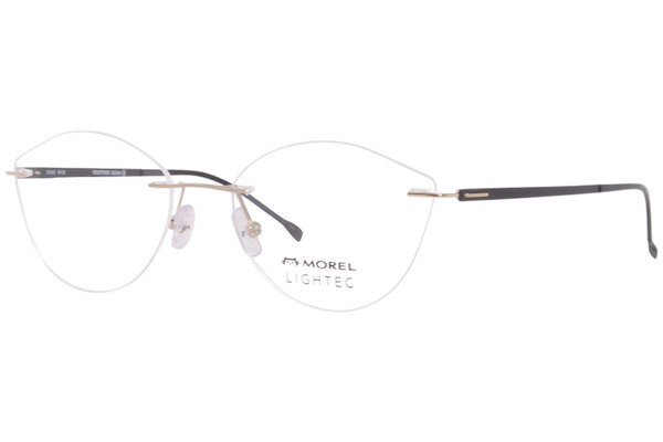  Morel Lightec 30164S Eyeglasses Frame Women's Rimless Cat Eye 