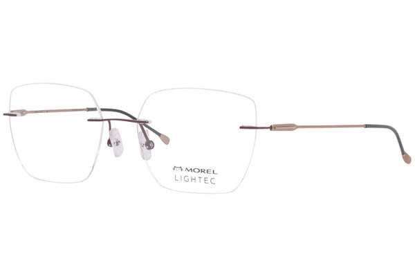  Morel Lightec 30238L Eyeglasses Frame Men's Rimless Oval 