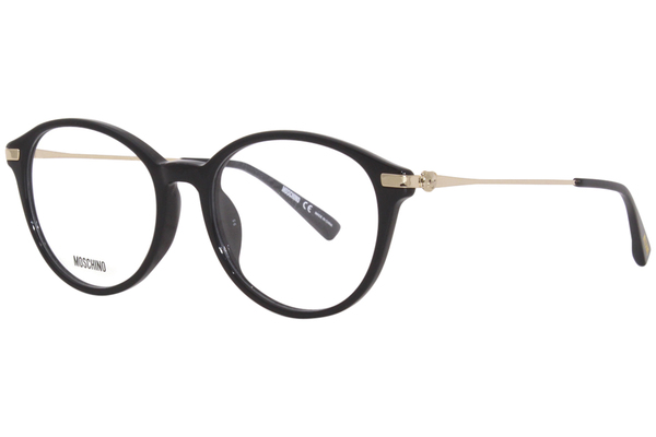  Moschino MOS566/F Eyeglasses Women's Full Rim Round Shape 