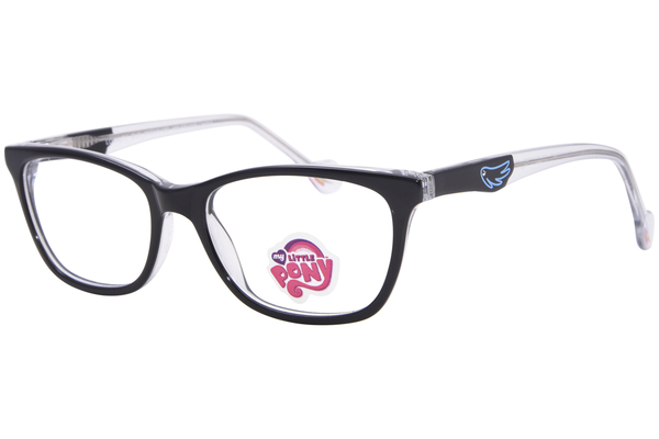  My Little Pony Loyalty Eyeglasses Youth Kids Girl's Full Rim Rectangle Shape 