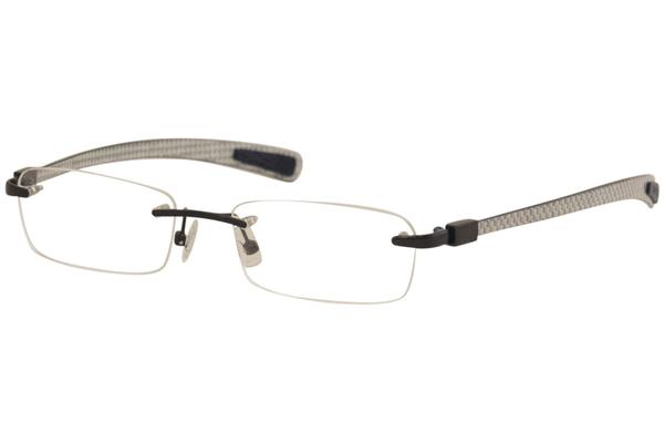  Nautica Men's Eyeglasses N6381 N/6381 Rimless Optical Frame 