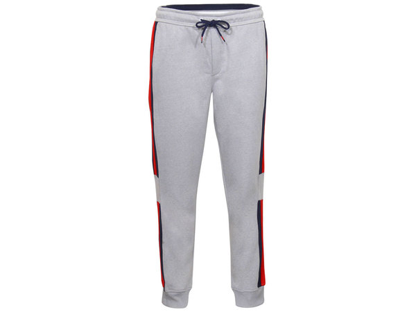  Nautica Men's Reissue-Side-Stripe-Logo Jogger Fleece Sweatpants 