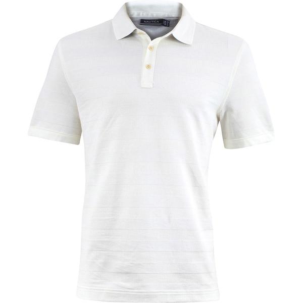  Nautica Men's The Voyager Deck Short Sleeve Cotton Polo Shirt 