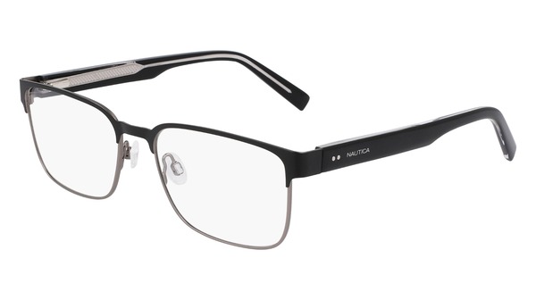  Nautica N7340 Eyeglasses Men's Full Rim Rectangle Shape 