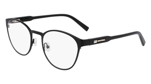  Nautica N7345 Eyeglasses Men's Full Rim Round Shape 