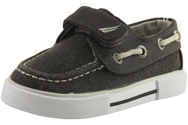 boys canvas boat shoes