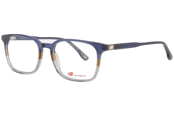 New Balance NB4111 Eyeglasses Men's Full Rim Round Optical Frame