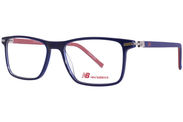 New Balance NB542 Eyeglasses Men's Full Rim Rectangle Shape