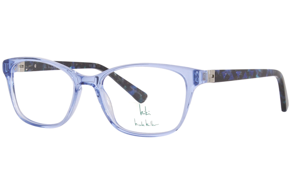  Nicole Miller Cleo Eyeglasses Youth Girl's Full Rim Square Shape 