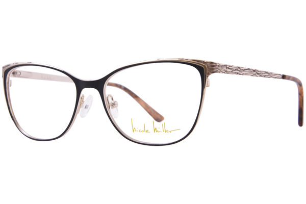  Nicole Miller St. Antoine Eyeglasses Women's Full Rim Oval Shape 