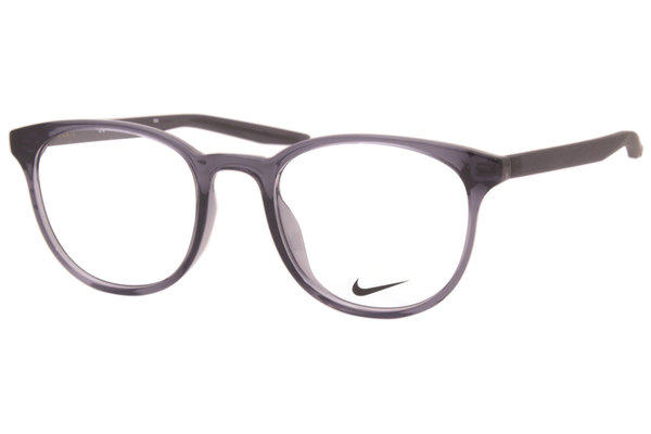  Nike 7128 Eyeglasses Men's Full Rim Round Optical Frame 