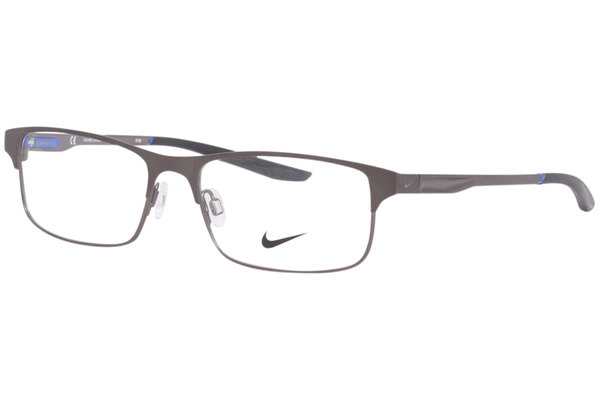  Nike 8046 Eyeglasses Men's Full Rim Rectangle Shape 