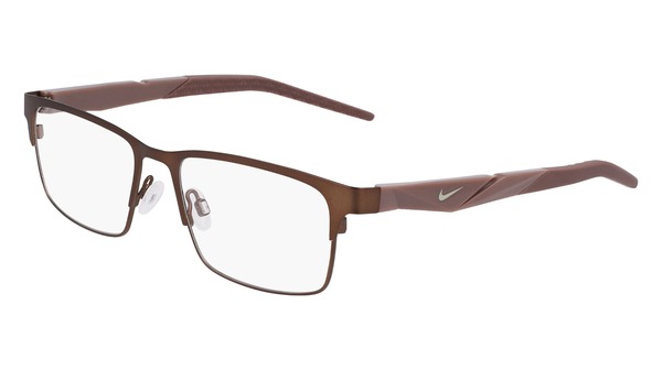 Nike 8154 Eyeglasses Men's Full Rim Rectangle Shape