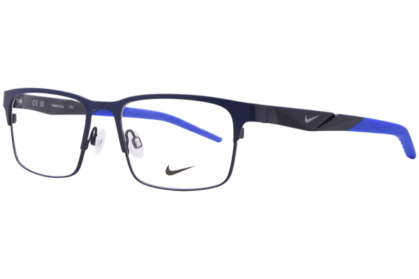  Nike Eyeglasses Men's Full Rim Rectangle Shape 