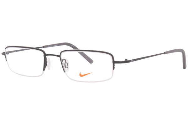  Nike 8179 Eyeglasses Frame Men's Semi Rim Rectangular 