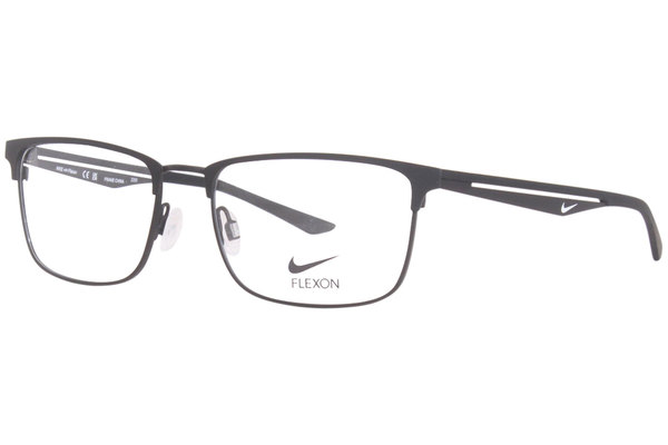  Nike Flexon 4314 Eyeglasses Men's Full Rim Rectangle Shape 