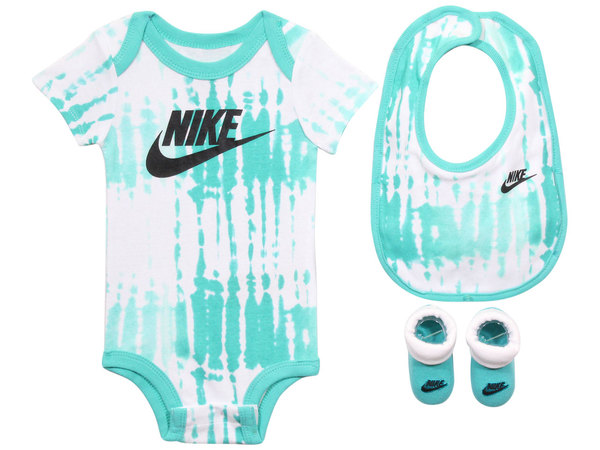  Nike Infant Boy's Bodysuit/Bib/Booties 3-PC Set 