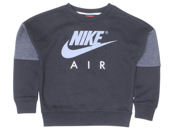 Nike Little Boy's Logo Crew Neck Fleece Sweatshirt Pullover