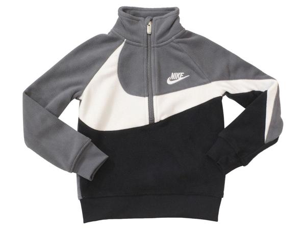 Nike Little Boy's Sherpa Half Zip Long Sleeve Sweatshirt