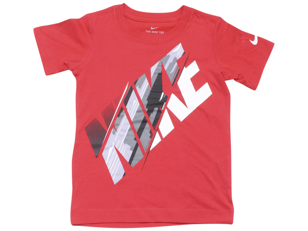  Nike Little Boy's T-Shirt Slash Logo Crew Neck 