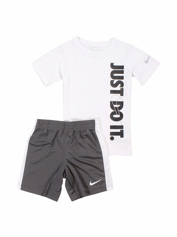  Nike T-Shirt & Shorts Set Infant/Toddler/Little Boy's 2-Piece Just Do It 