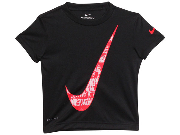 Nike Toddler Boy's T-Shirt Short Sleeve Crew Neck Texture Swoosh