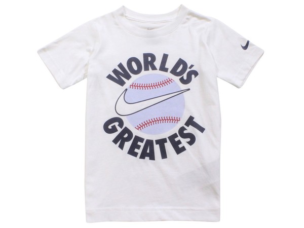  Nike World's Greatest T-Shirt Toddler/Little Boy's Short Sleeve Crew Neck 