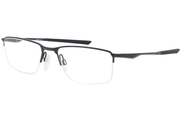  Oakley Socket-5.5 OX3218 Eyeglasses Men's Half Rim Rectangular Optical Frame 