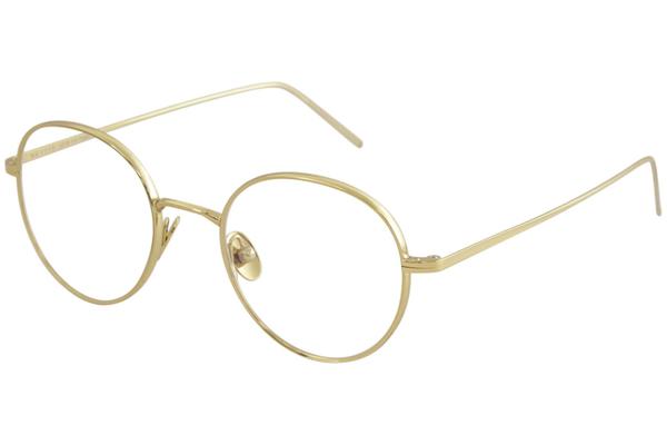  Oligarch Men's Eyeglasses NK1116 NK/1116 24kt Gold Plated Full Rim Optical Frame 