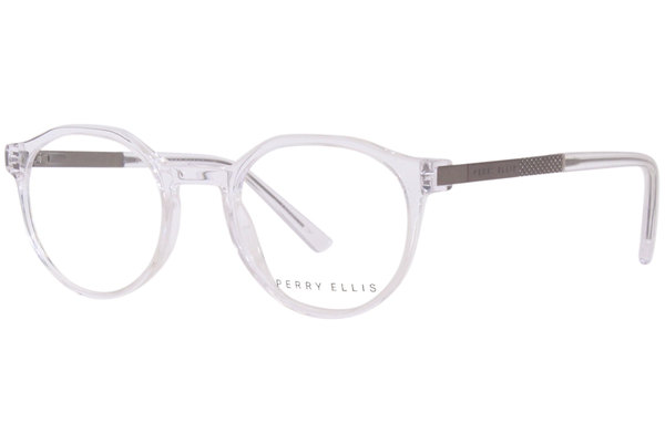 Perry Ellis PE1264 Eyeglasses Men's Full Rim Oval Shape