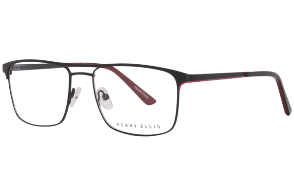  Perry Ellis PE1270 Eyeglasses Men's Full Rim Square Shape 