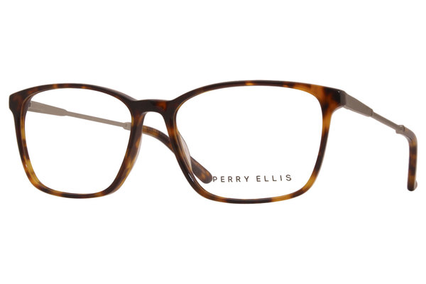  Perry Ellis PE434 Eyeglasses Men's Full Rim Rectangular Optical Frame 