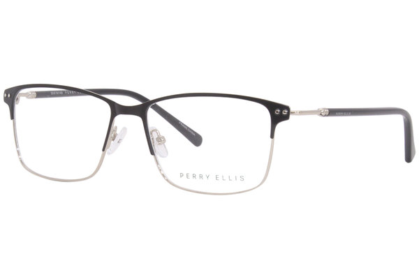  Perry Ellis PE450 Eyeglasses Men's Full Rim Rectangle Shape 