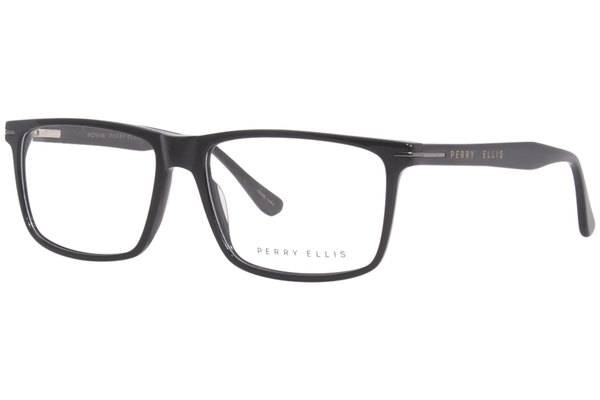  Perry Ellis PE457 Eyeglasses Men's Full Rim Rectangle Shape 